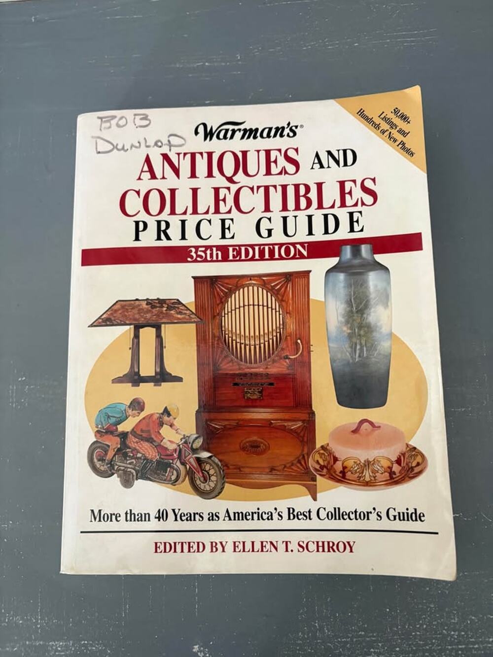 Warman's Antiques and Collectibles Price Guide 35th edition Softcover Book 2001